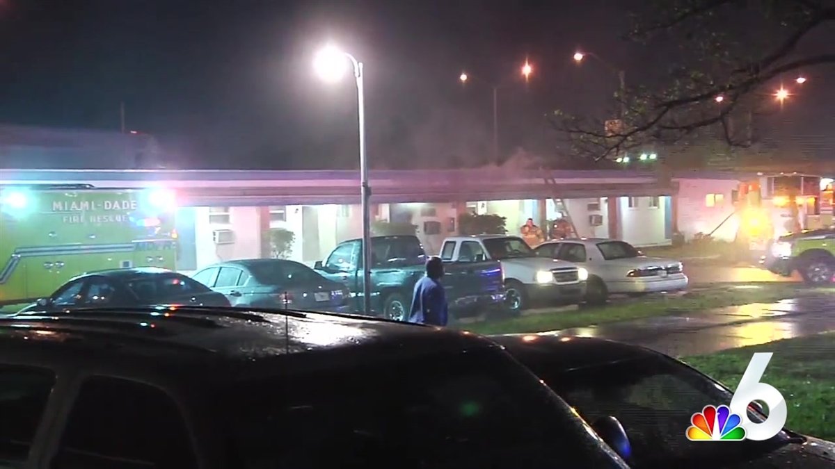 Motel Catches Fire in NW Miami Dade – NBC 6 South Florida