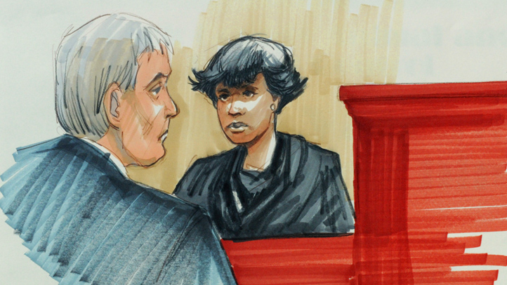 Jennifer Hudson Court Sketch