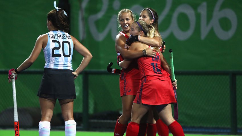 Us Women Top Argentina 2 1 In Olympic Field Hockey Nbc 6 South Florida