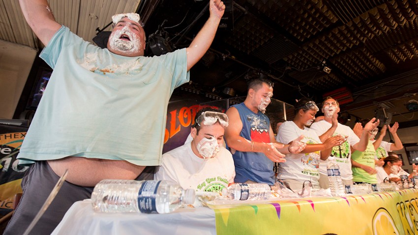 Key lime pie eating contest 2015