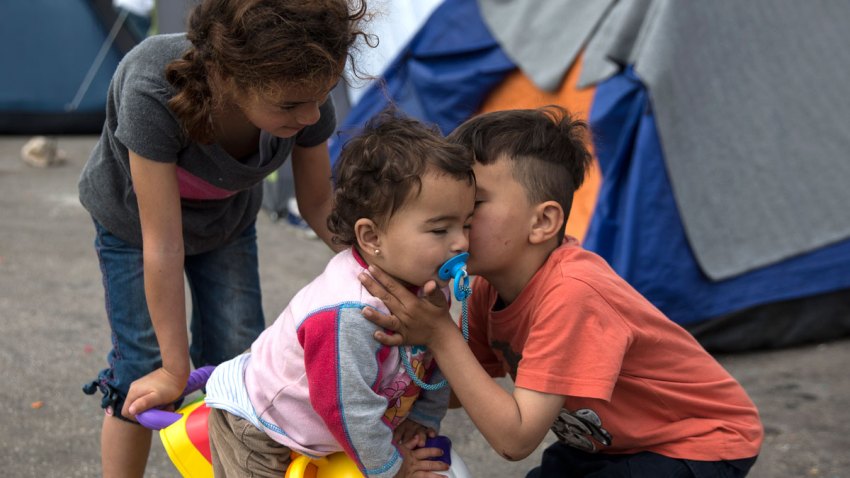 APTOPIX Greece Migrants