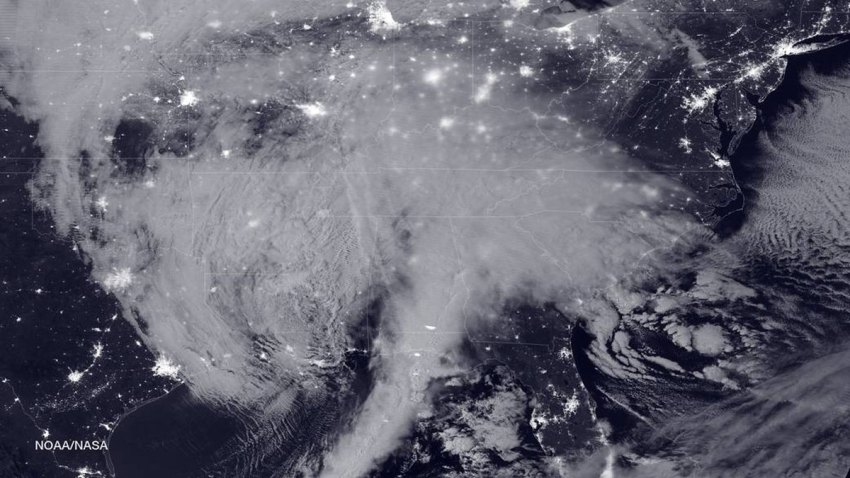 NASA NOAA Winter Storm Blizzard Snow