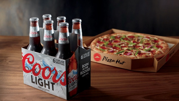 Pizza Hut Beer Delivery