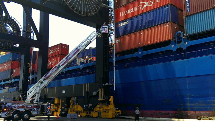 Port Everglades technical rescue