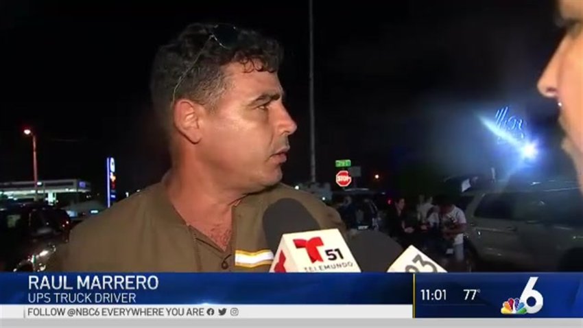 Public Shows Support at Wake of UPS Driver Killed in Cr