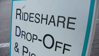 Rideshare sign