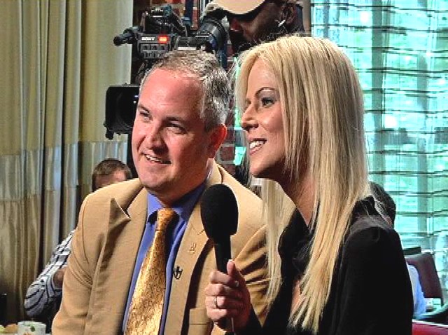 Michaele and Tareq Salahi Interviewed for "Q&A Cafe"
