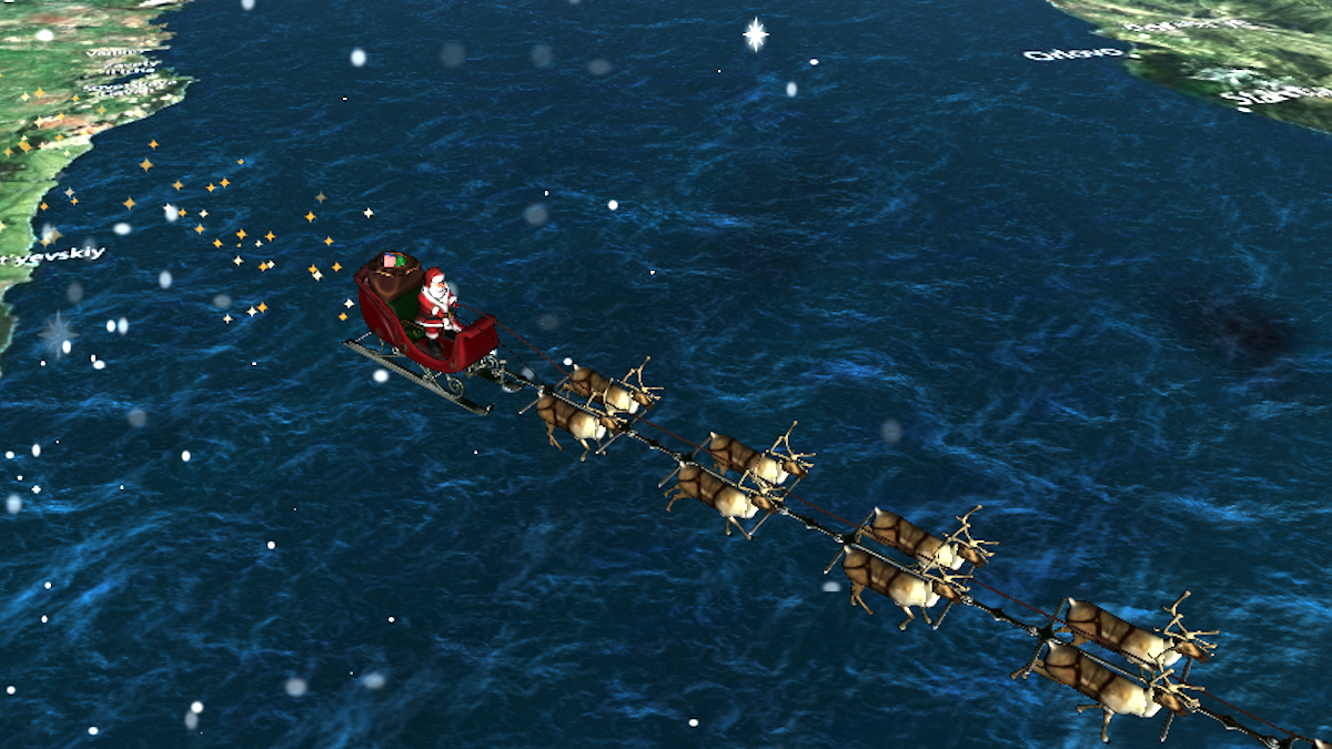 Where’s Santa? We Are Tracking Saint Nick’s Sleigh on Xmas Eve