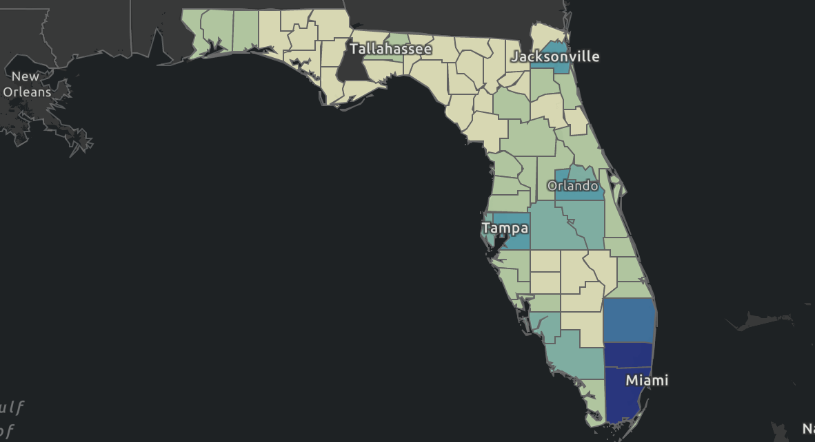 Zip Code Maps Showing Virus Impact May Be Misleading Nbc 6 South Florida 1727