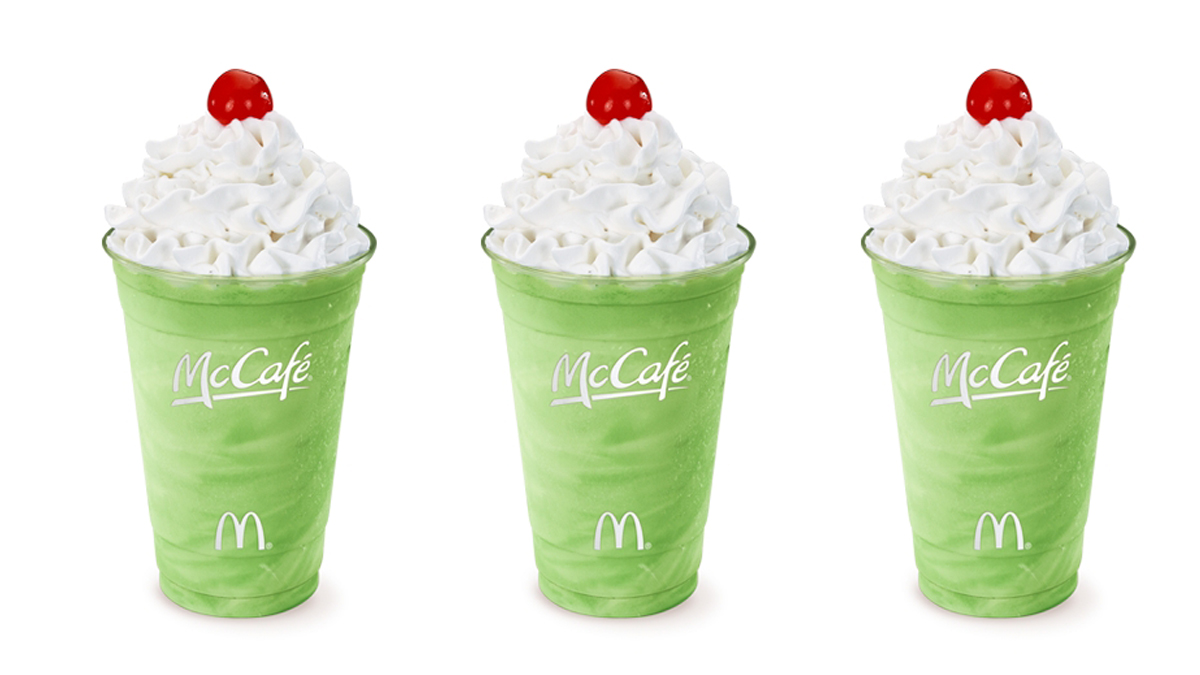 McDonald’s Shamrock Shake Is Back – But Only For a Confined Time