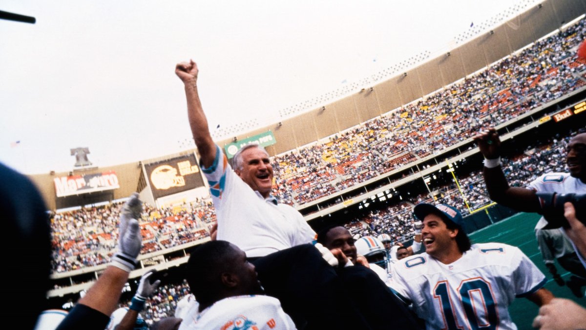 Legendary Dolphins Head Coach Don Shula passed away peacefully at