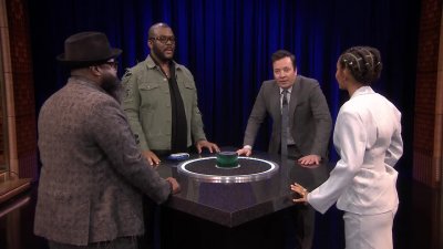 ‘Tonight': Catchphrase With Tyler Perry and Yara Shahidi