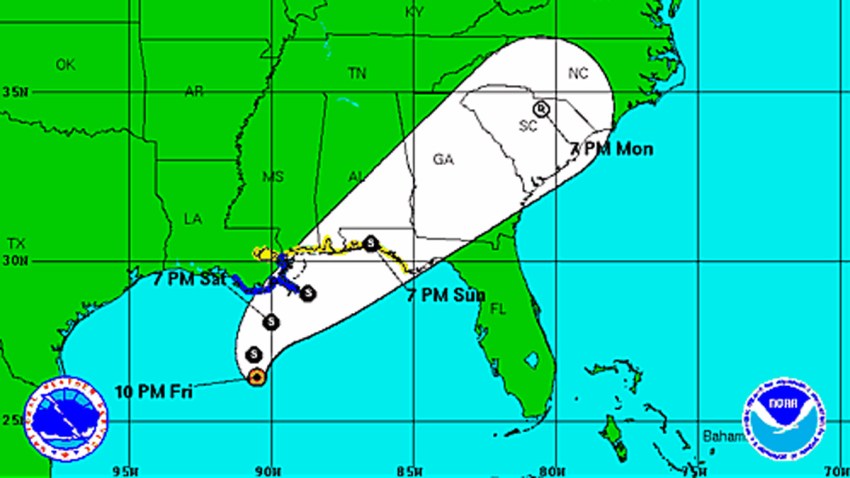 Tropical Storm Karen 11 pm Friday