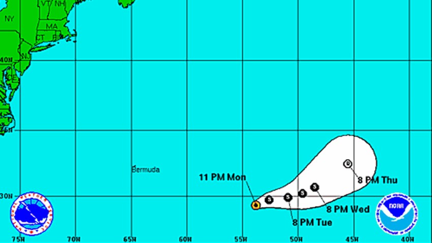 Tropical Storm Lorenzo 11 pm Monday