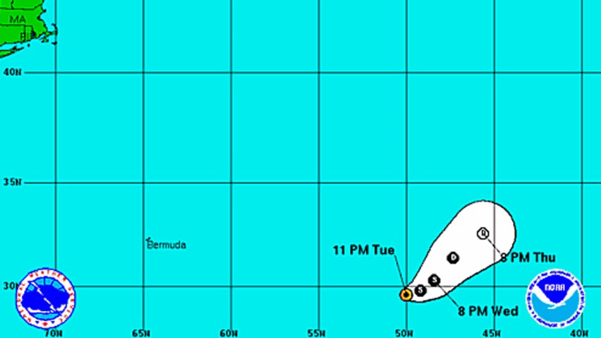 Tropical Storm Lorenzo 11 pm Tuesday