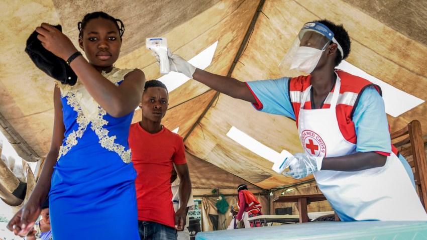 APTOPIX Uganda Ebola Outbreak