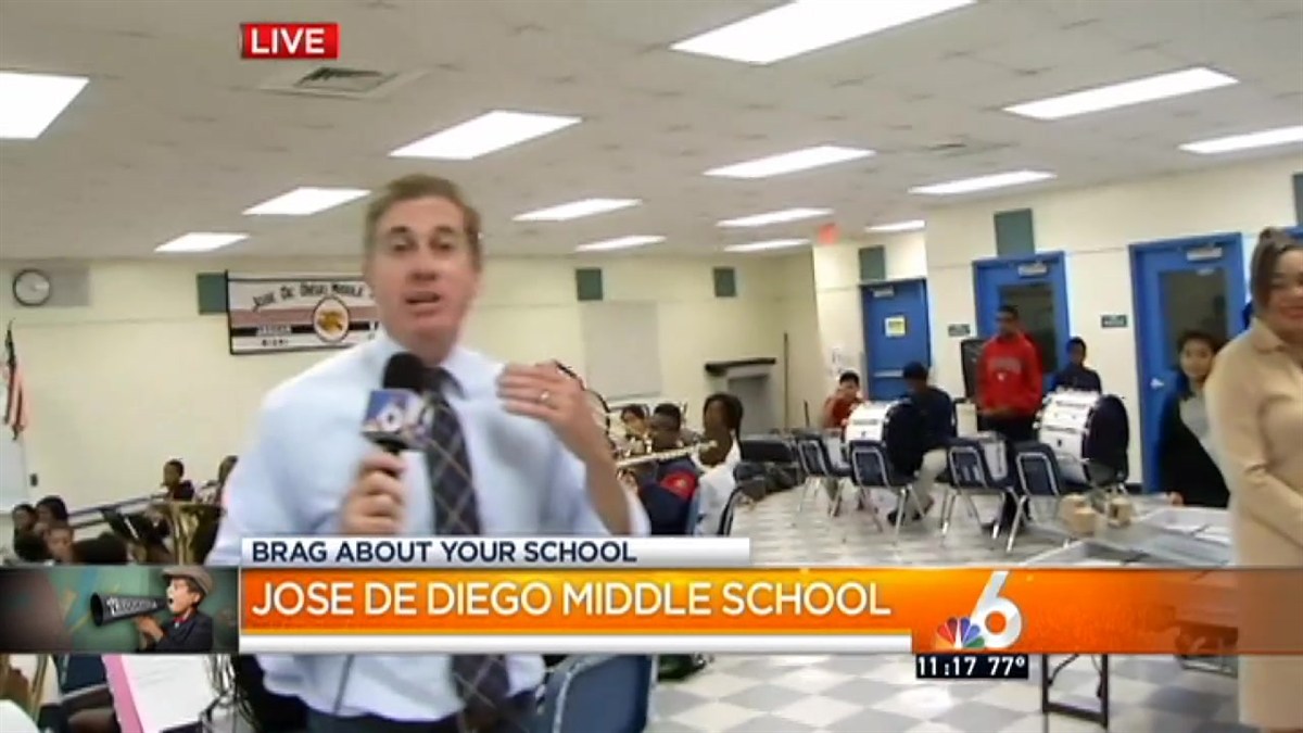 Brag About Your School Jose de Diego Middle School in Wynwood NBC 6