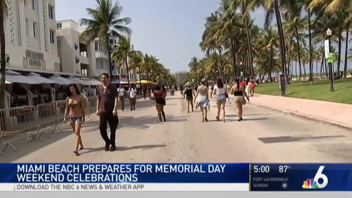 Miami Beach a Hotspot for Memorial Day Weekend Celebrations NBC 6
