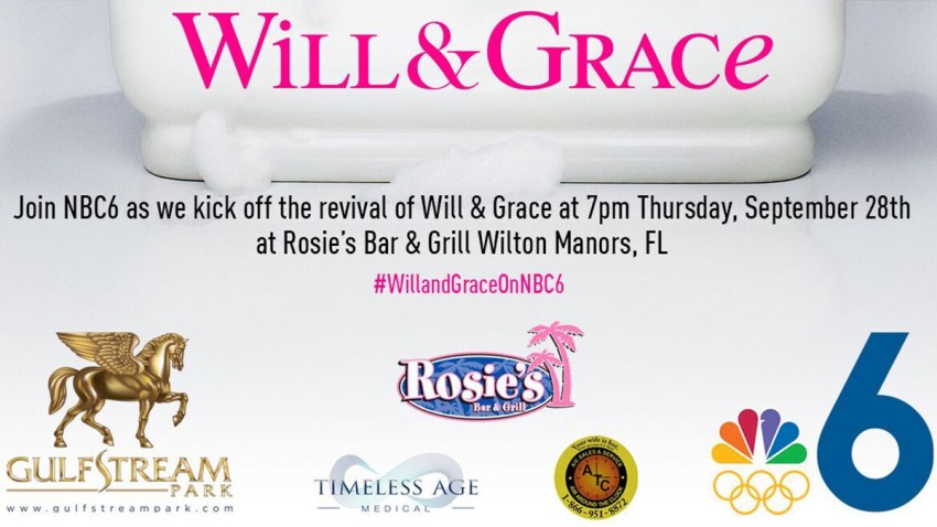 Will and Grace Watch Party Invite Cut