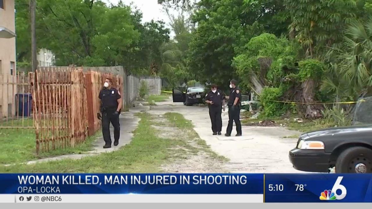 Woman Killed, Man Injured in Opalocka Shooting NBC 6 South Florida