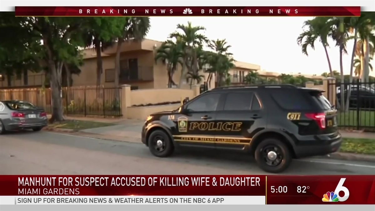 Manhunt For Miami Gardens Man Who Allegedly Killed Wife Daughter