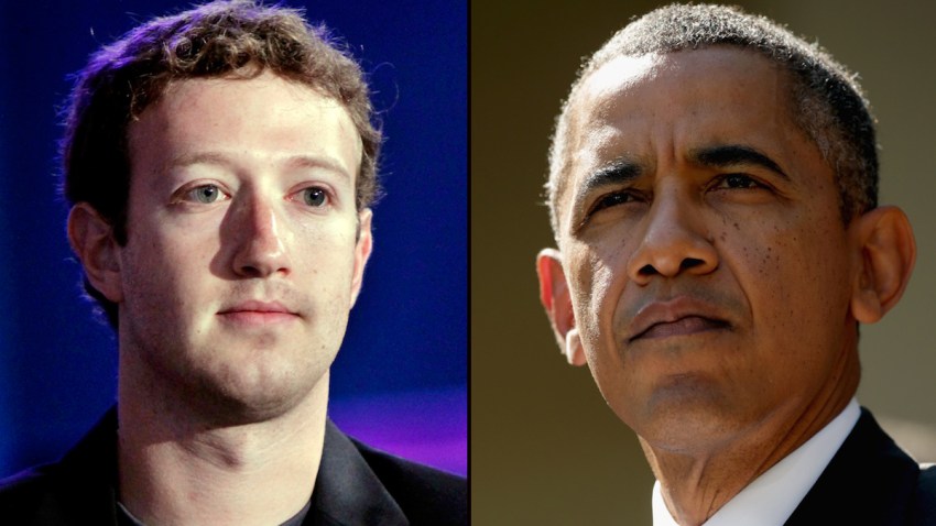 Zuckerberg-Obama