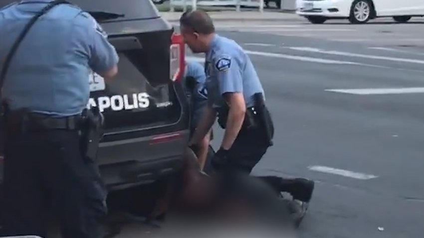 Black Man Dies in Minn. Police Custody; Video Shows Officer Leaning on His Neck