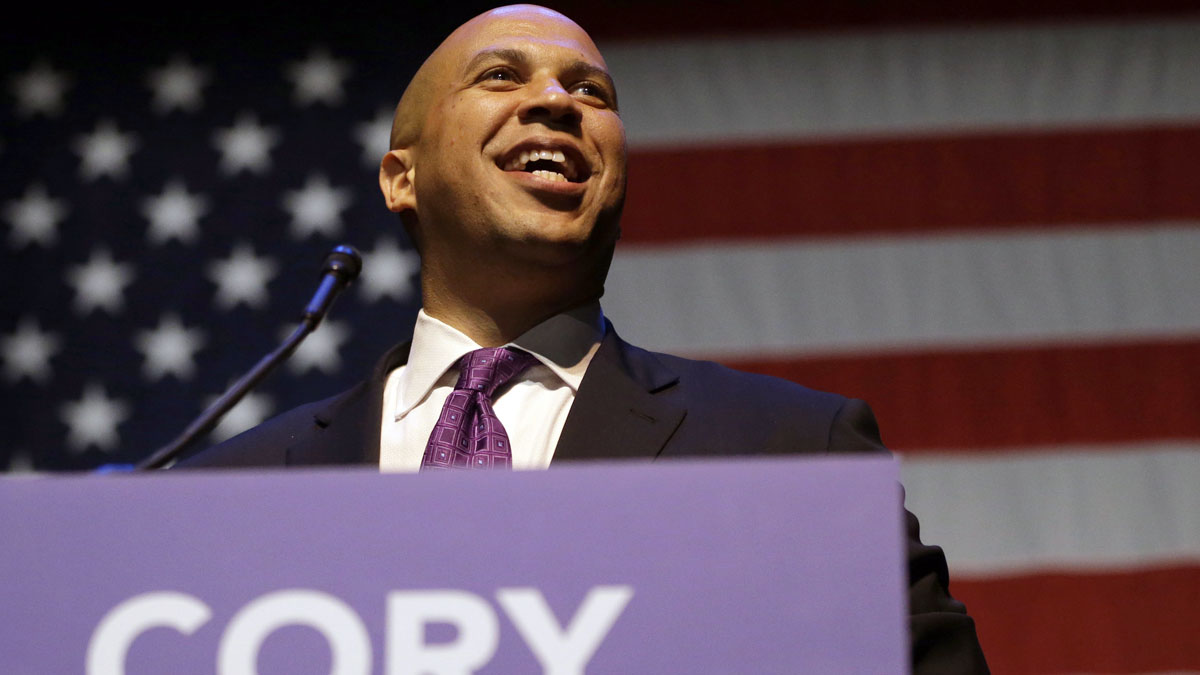 Democrat Cory Booker Wins Us Senate Election In Nj Ap Nbc 6 South