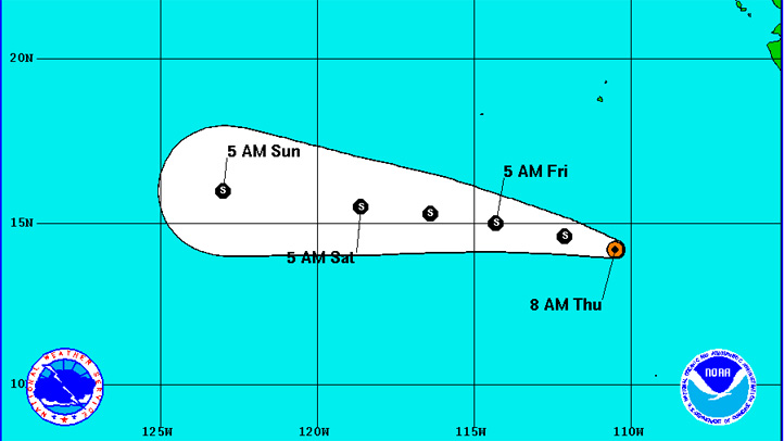 Tropical Storm Daniel Forms in Pacific: NHC – NBC 6 South Florida