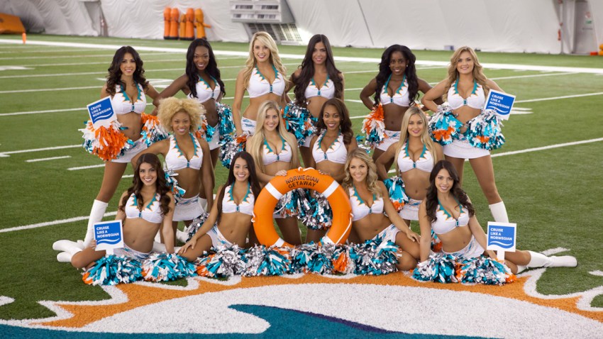 dolphins cheerleaders