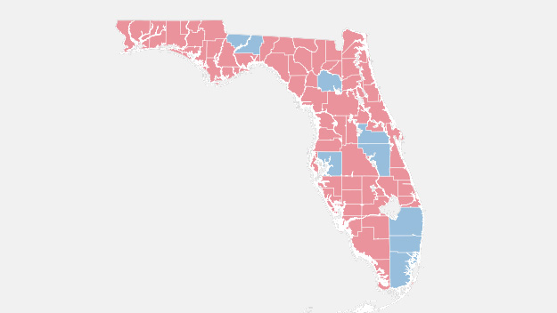 Presidential Election Results by County: Florida – NBC 6 South Florida