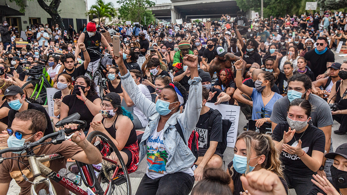 Thousands of Protesters March Across South Florida Saturday NBC 6