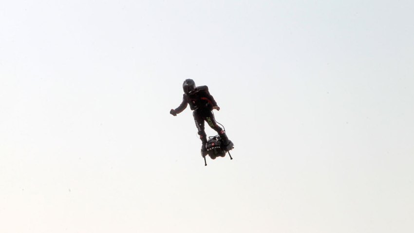 France Flying Man