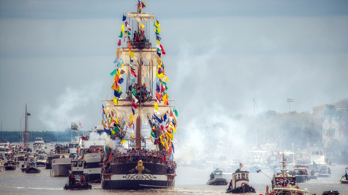 Aargh Tampa Delays Gasparilla Pirate Festival Until 2022 Nbc 6 South Florida Gasparilla Arts Festival 2022