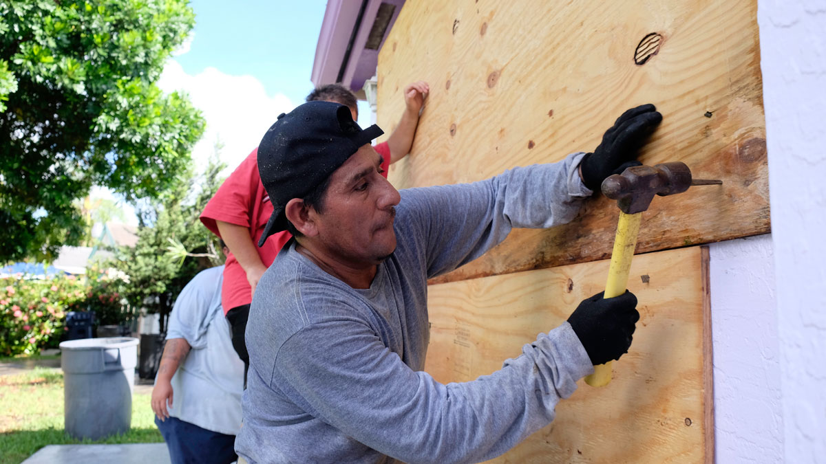 With Florida in Cone of Concern, How to Prep Your Home Before the Storm