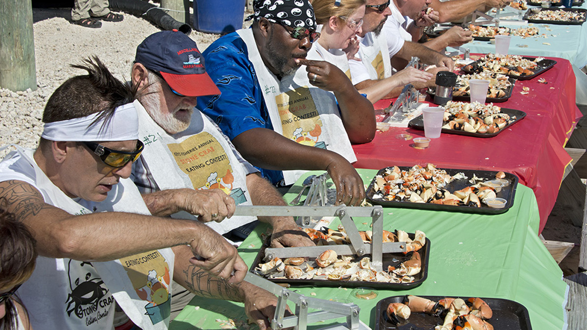 Man Eats 25 Crab Claws in 17 Minutes in Florida Keys Contest NBC 6