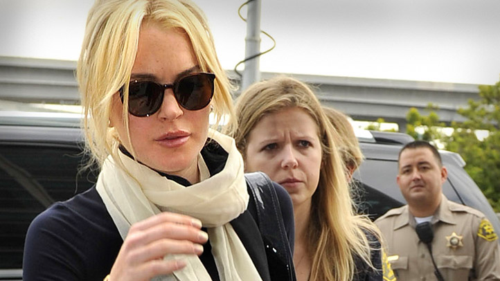 Lohan Arrival