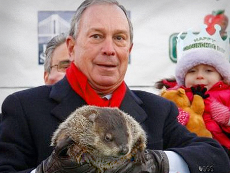 groundhog day bites mayor