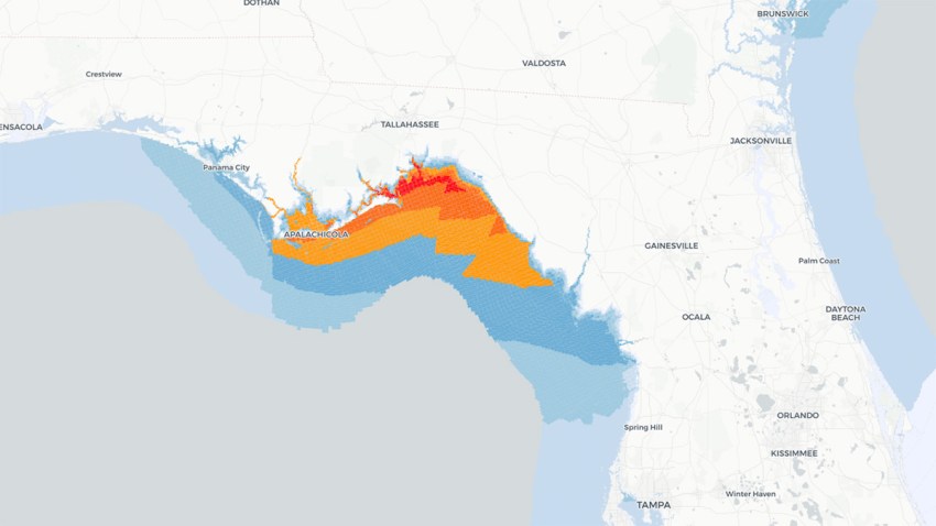 Interactive: Hurricane Michael Path, Rainfall and Storm Surge Maps ...