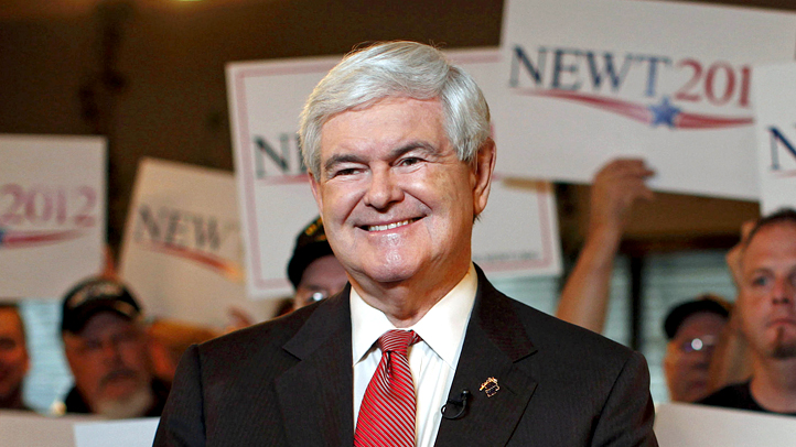 APTOPIX Gingrich 2012