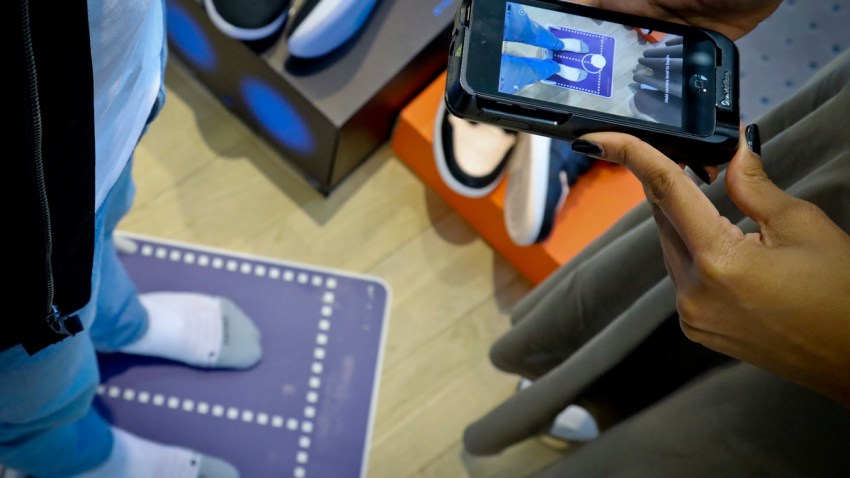 Nike Feet Scan