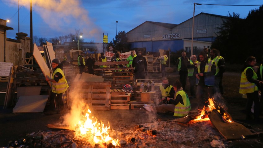 APTOPIX France Protests