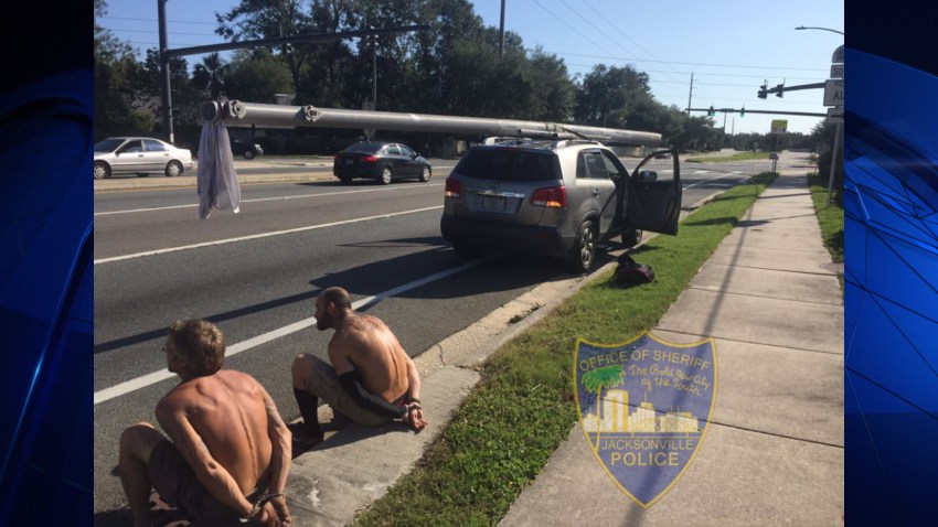 power pole looters