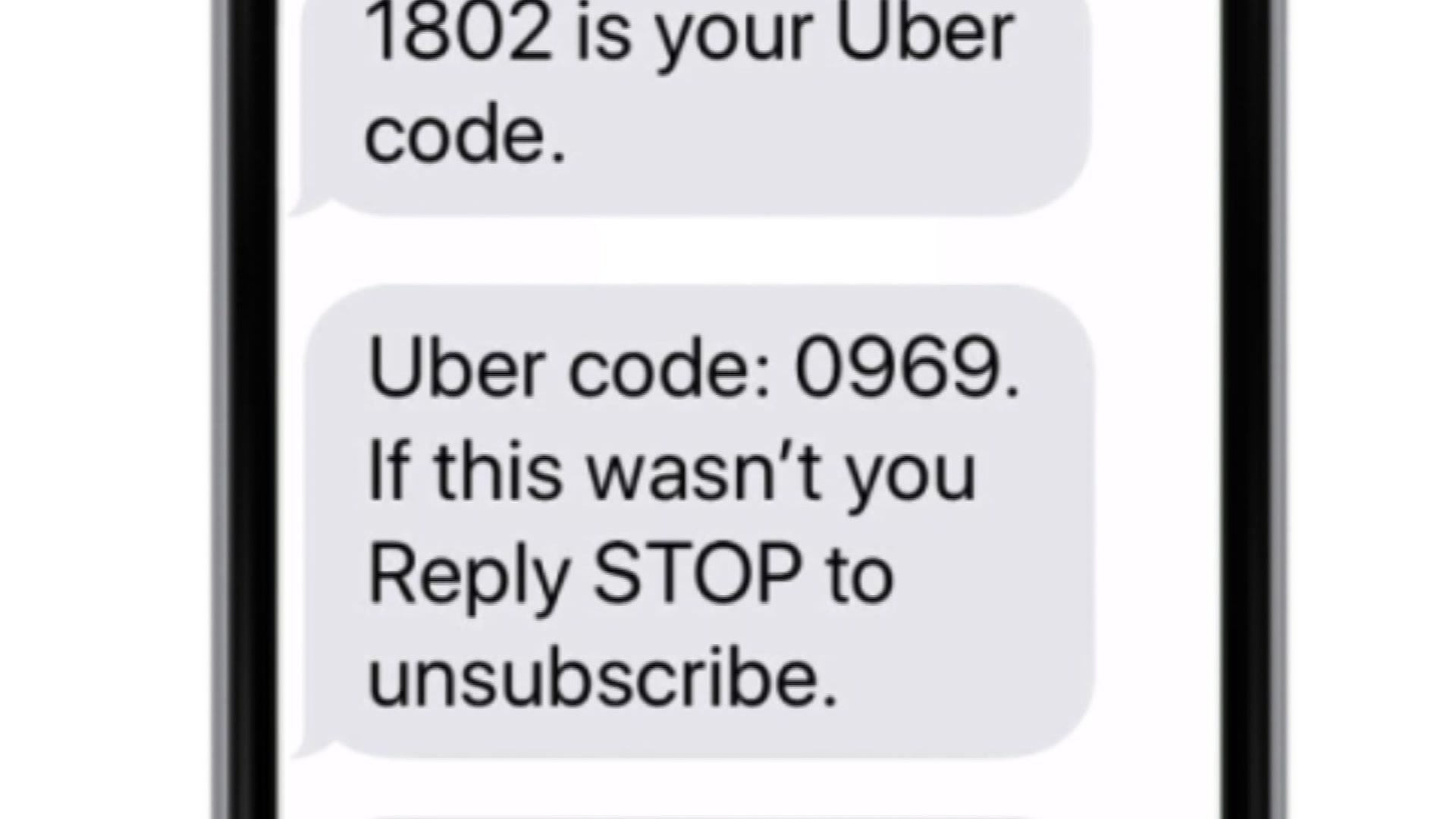 Whatu0027s Going on With Mysterious u2018Uber Codeu0027 Texts?