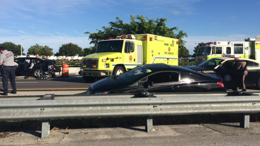 turnpike crash