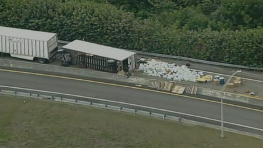 turnpike hazmat situation