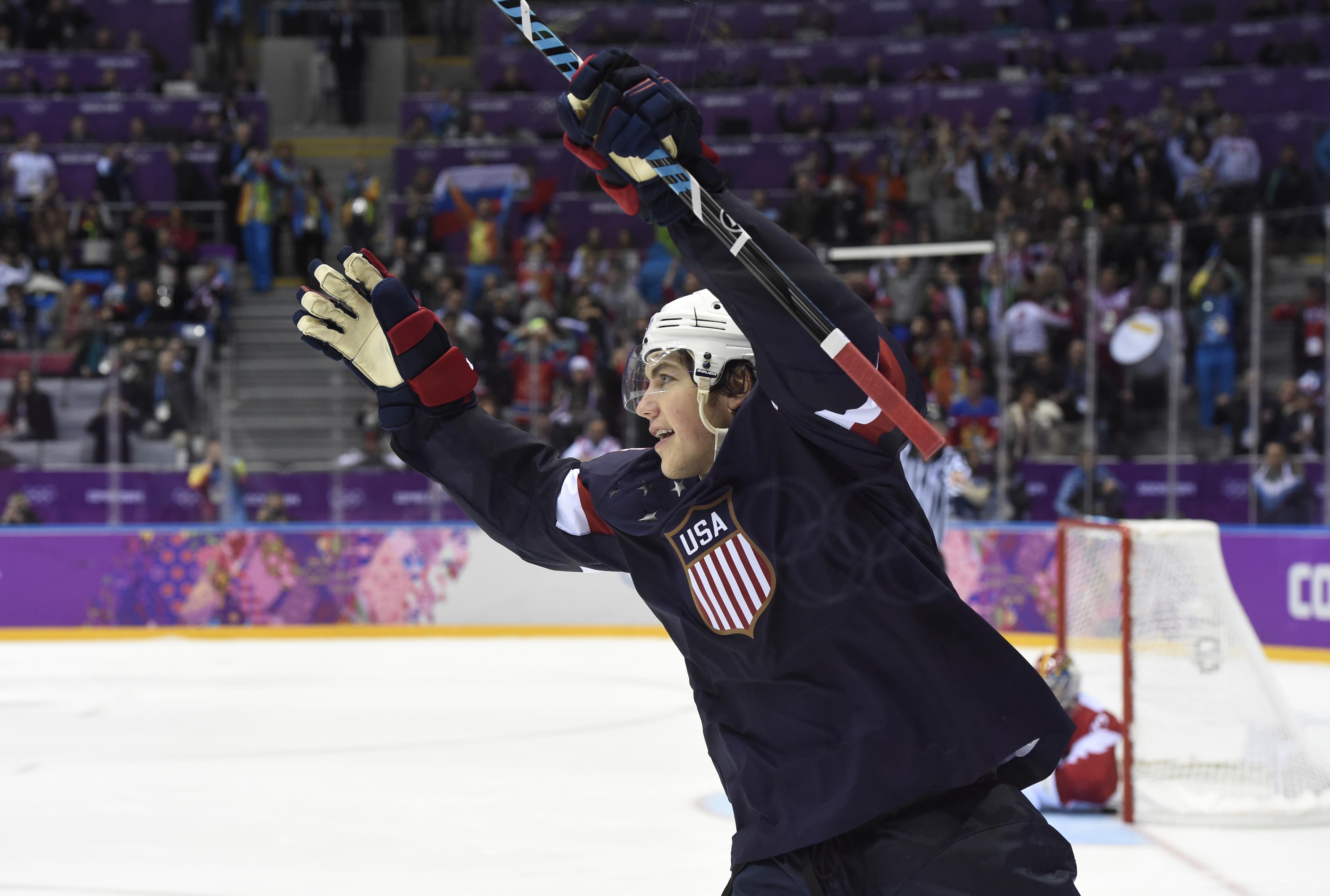 Jordan Greenway makes U.S. Olympic history as first African-American hockey  player: 'I won't be the last