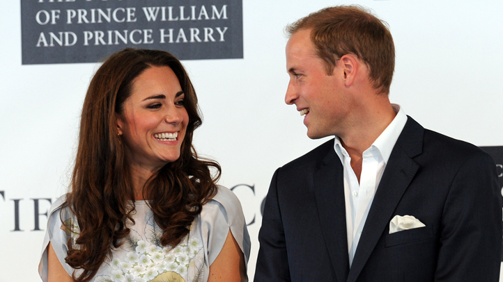 Catherine and William at polo club