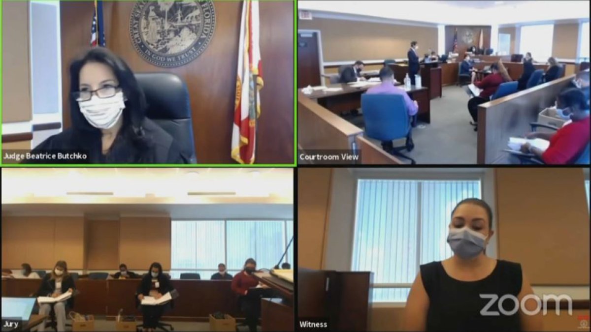 Miami-Dade Court Holds State’s First Virtual Jury Trial Amid Pandemic ...