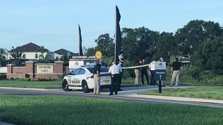 Scene of a shooting in Hillsborough County on July 27, 2020.